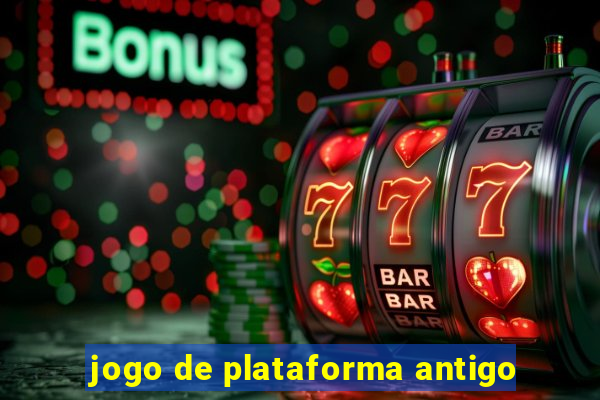 jogo de plataforma antigo